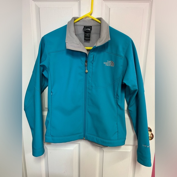 North Face Apex Turquoise Women’s Jacket size Medium - Picture 1 of 5